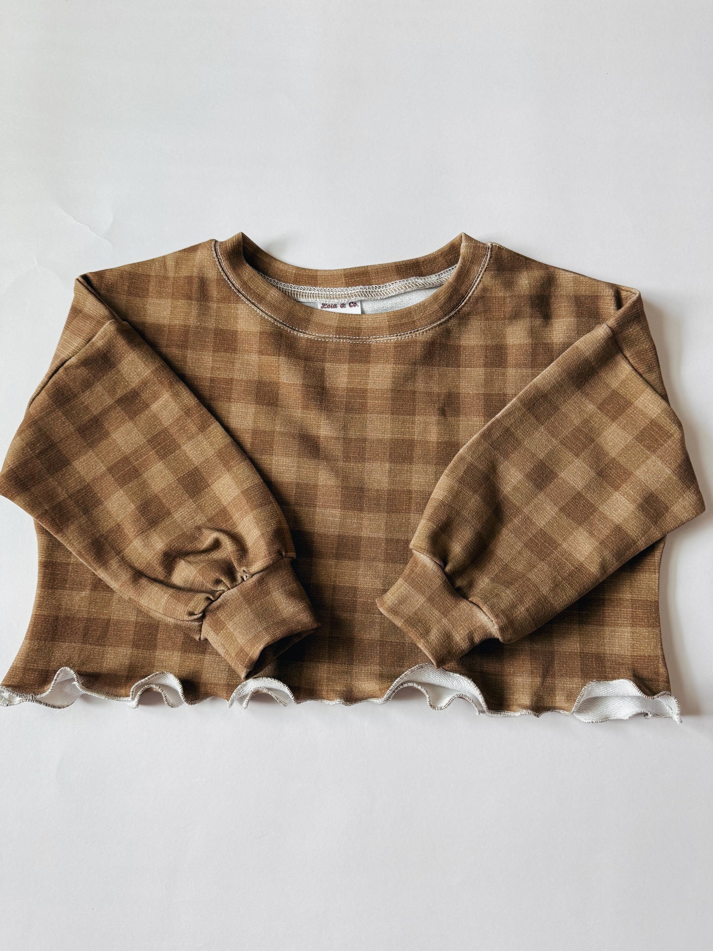 Grace Tee (LS) - French Terry Fabric
