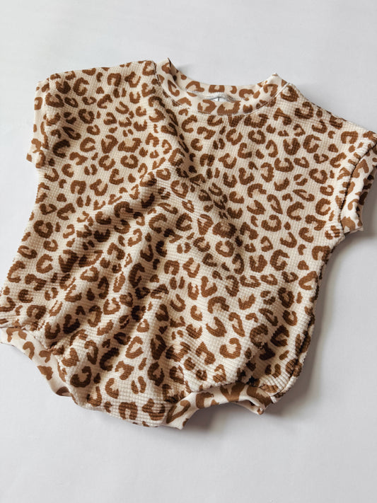 Bubble Romper (SS) - Waffle Fabric