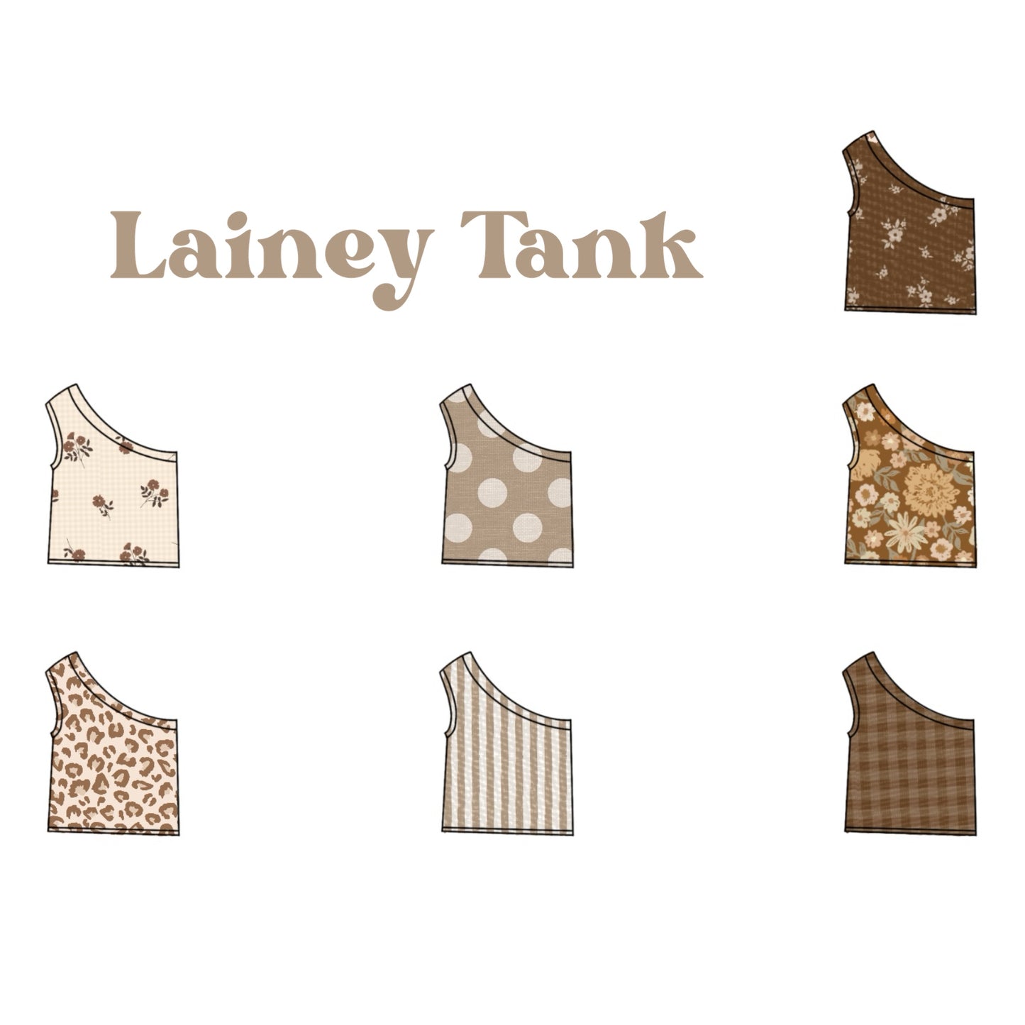 Lainey Tank - French Terry Fabric